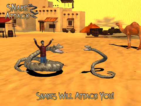 Screenshot #4 pour Snake Attack 3D