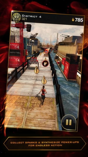 ‎Hunger Games: Catching Fire - Panem Run Screenshot