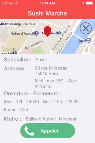 Umai - Guide de restaurants japonais screenshot 3