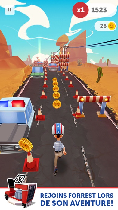 Screenshot #1 pour Run Forrest Run - Le Jeu