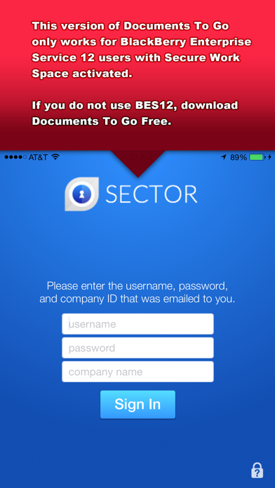 Documents To Go® - for BES12