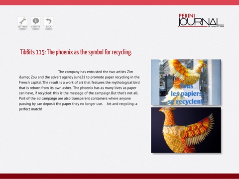 Perini Journal for iPad screenshot 3