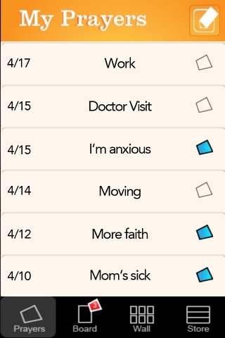 PrayerBoard App screenshot 2