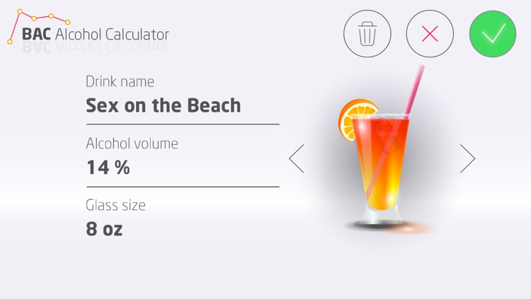 BAC Alcohol Calculator screenshot-3