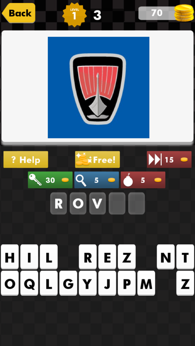 Cars Brand Logos Trivia Quiz ~ My smart sports Auto Motors racing brands name Screenshot