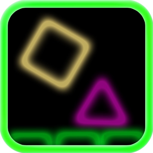 Action Neon Lights Falldown Dash Mania Free icon