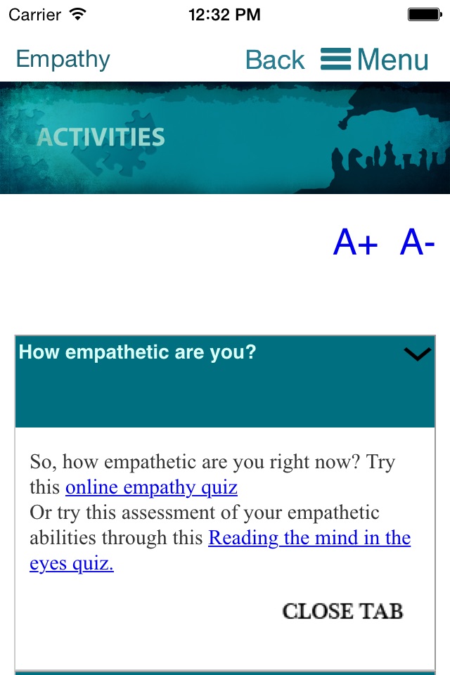 Empathy screenshot 3