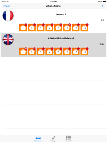 Vokabelnexus - Vokabeltrainer