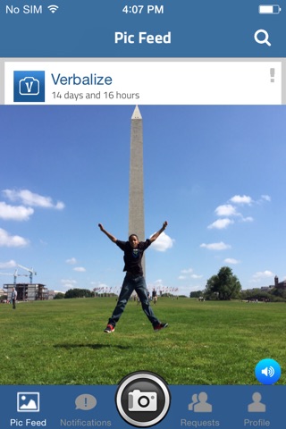 Verbalize - Photo and Audio Sharing screenshot 2