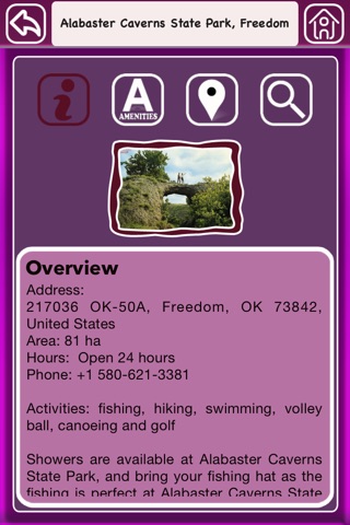 Oklahoma Campgrounds Offline Guide screenshot 3