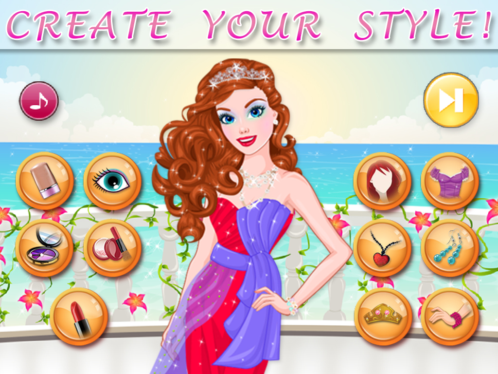 Mermaid Princess Make Up Salon - Dress up game for girls and kids screenshot 5