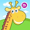Baby First Words. Matching Educational Puzzle Games for Toddlers and Preschool Kids by Abby Monkey® Learning Clubhouse