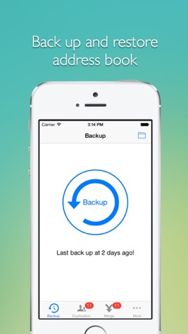 Remove duplicate contacts  -- Support backup and merge now!のおすすめ画像1