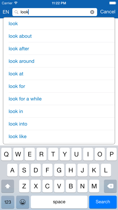 Screenshot #1 pour Bulgarian <> English Dictionary + Vocabulary trainer