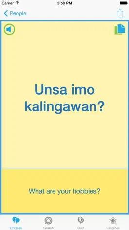 Game screenshot Cebuano Phrasebook - Travel in the Philippines with ease hack