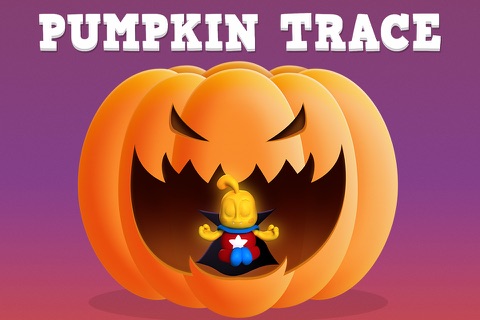 Pumpkin Trace Halloween: Uppercase Alphabet Tracing Playtime for Kids FREE screenshot 2