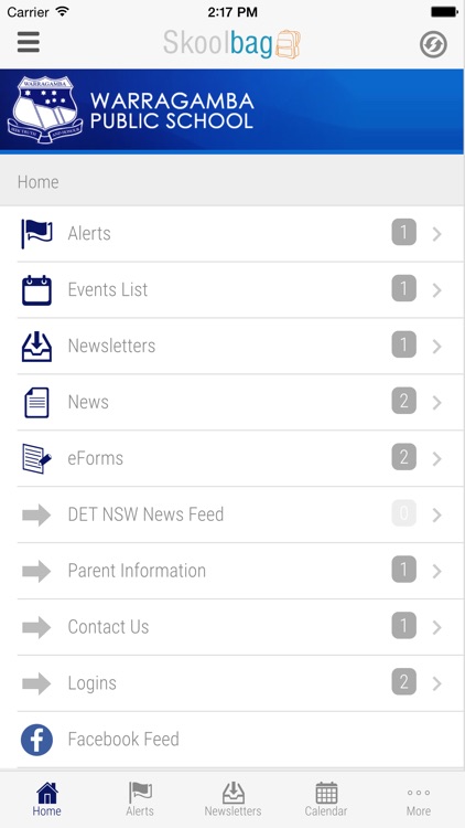 Warragamba Public School - Skoolbag