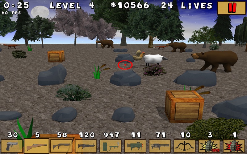 Screenshot #3 pour Critter Crush - Hunting Game