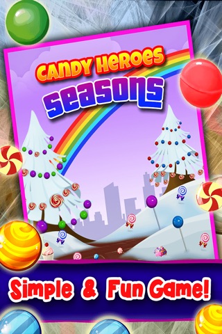 Candy Heroes Seasons - Best Gummy And Fruit Puzzle Mania For Kids screenshot 3