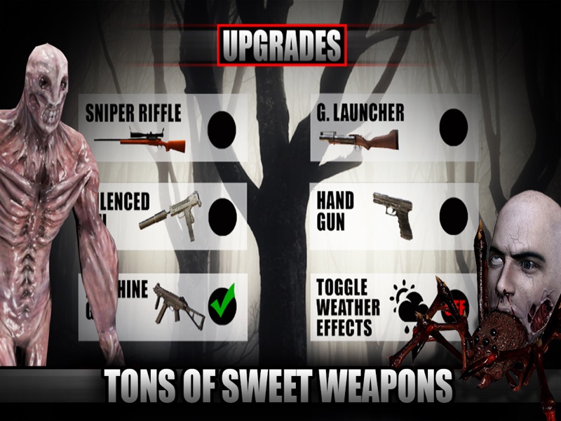 DEAD SHOT - 2 Minutes of Terror With Predator Walking Beast, The Slender Man, Zombie & Chupacabra Survival Horror screenshot 8