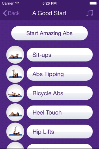 Amazing Abs – Personal Fitness Trainer App – Daily Workout Video Training Program for Flat Belly and Calorie Burnのおすすめ画像2