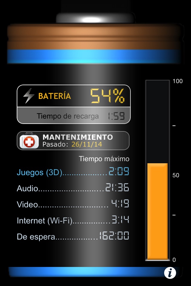 iBattery Pro - Battery status and maintenance screenshot 2