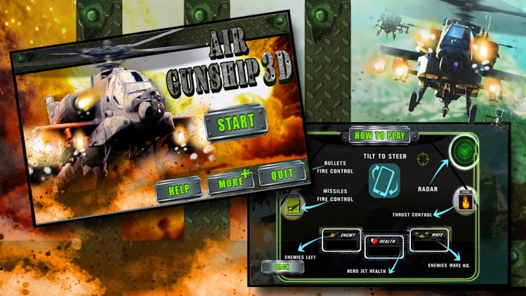 Air Gunship 3D - Strike Helicopter Cavalry Battle Simulator (Free Game)