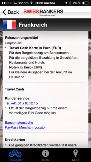 Travel Cash Länderinfo(圖2)-速報App
