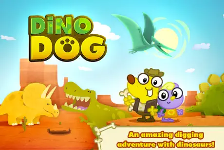 Dino Dog ~ A Digging Adventure with Dinosaurs!