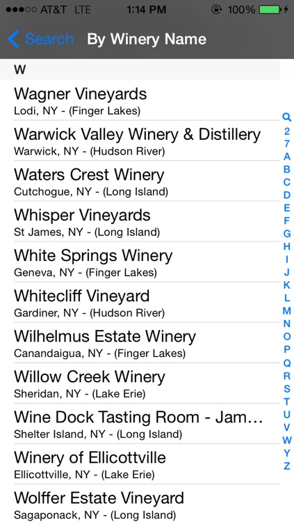 New York Winery Finder