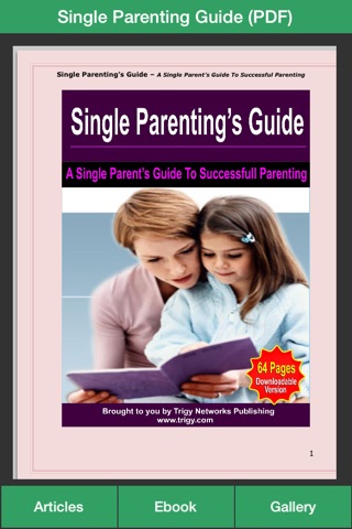 Single Parent Perfect - The Perfect Guide For Single Parenting! screenshot 2