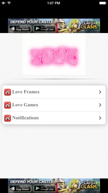 Lovely Love Photo Frames