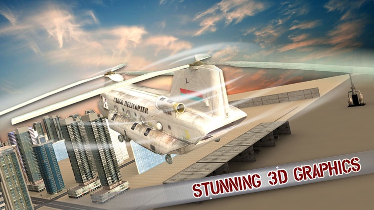 Real car transporter cargo helicopter simulator screenshot-3