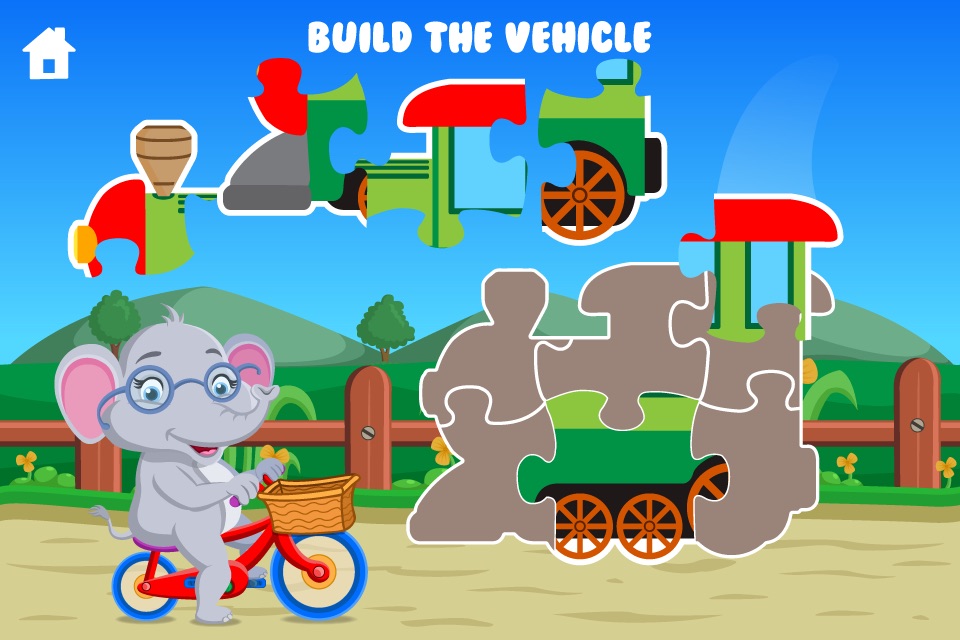 Elephant Preschool Playtime - Toddlers and Kindergarten Educational Learning ABC Numbers Shape Puzzle Adventure Game for Toddler Kids Explorers screenshot 3