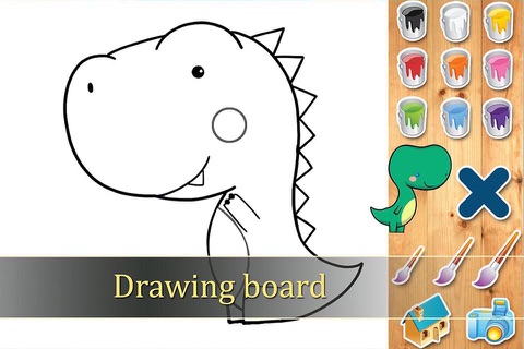 Children's songs with cute baby dinosaur trio screenshot 2