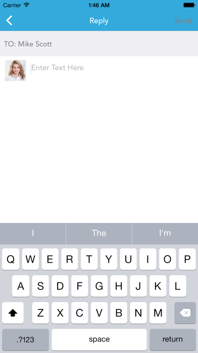 Dream Direct - Messenger App for Salesforce iPhone screenshot