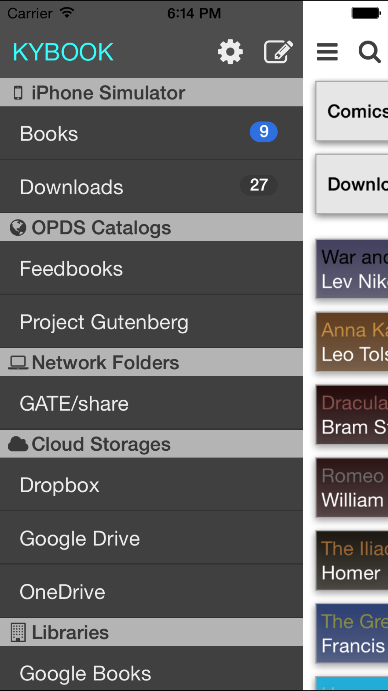 KyBook - EPub,FB2,PDF,DjVu Reader
