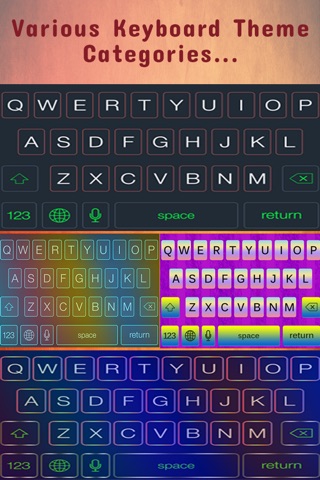 Crazy Cool Color Keyboards screenshot 3