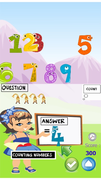 Mathematical counting for kids