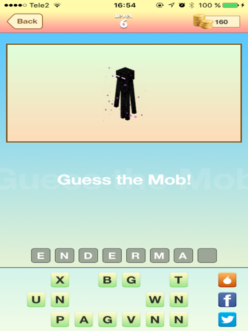 Screenshot #5 pour Guess The Block - Brand new quiz game for Minecraft