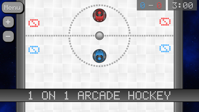 Screenshot from Bumper Kart Hockey Free