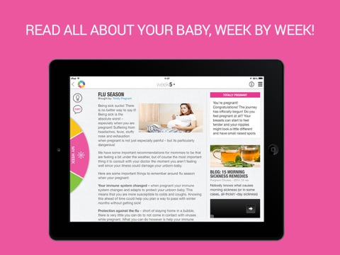 Totally Pregnant - The Total Pregnancy Experience For iPad screenshot 2