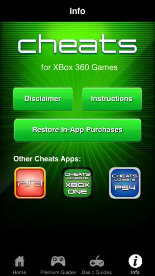 Capture d'écran de Cheats For XBox 360 Games - Including Complete Walkthroughs sur iPhone 5