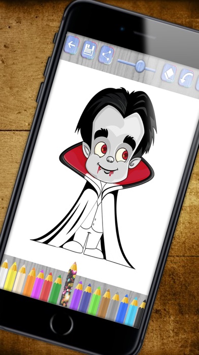 Screenshot #3 pour Peindre les monstres avec Magic-livre de coloriage Halloween