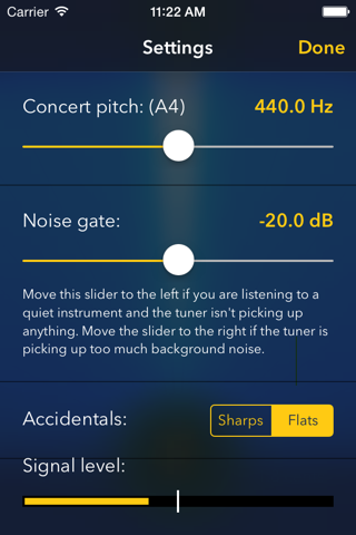 TurboTuner - Chromatic Tuner for Guitar, Bass and more screenshot 3