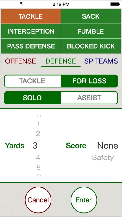 Stat Tap Football screenshot-3