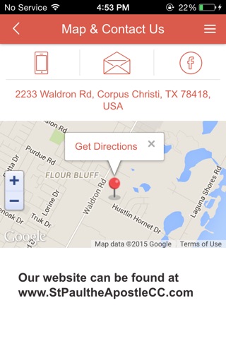 St Paul Corpus Christi TX screenshot 2