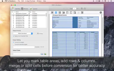 PDF to Numbers +