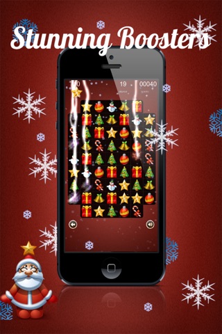 Christmas eve slider. A free match 3 puzzle game with snow fall for whole family screenshot 3