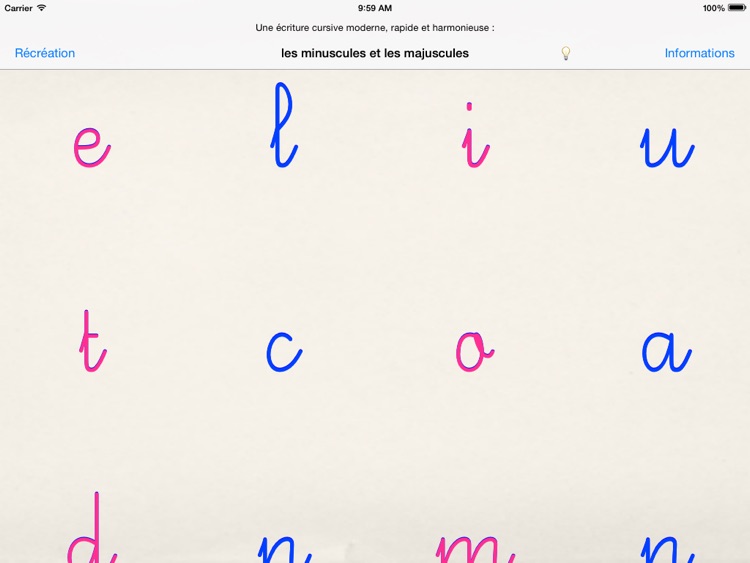 Ecriture moderne cursive à l'école : GS, CP, CE1 - minuscules et majuscules